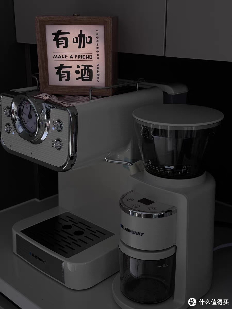 新年礼物德国蓝宝电动磨豆机家用咖啡豆研磨机手冲意式磨粉器MF04