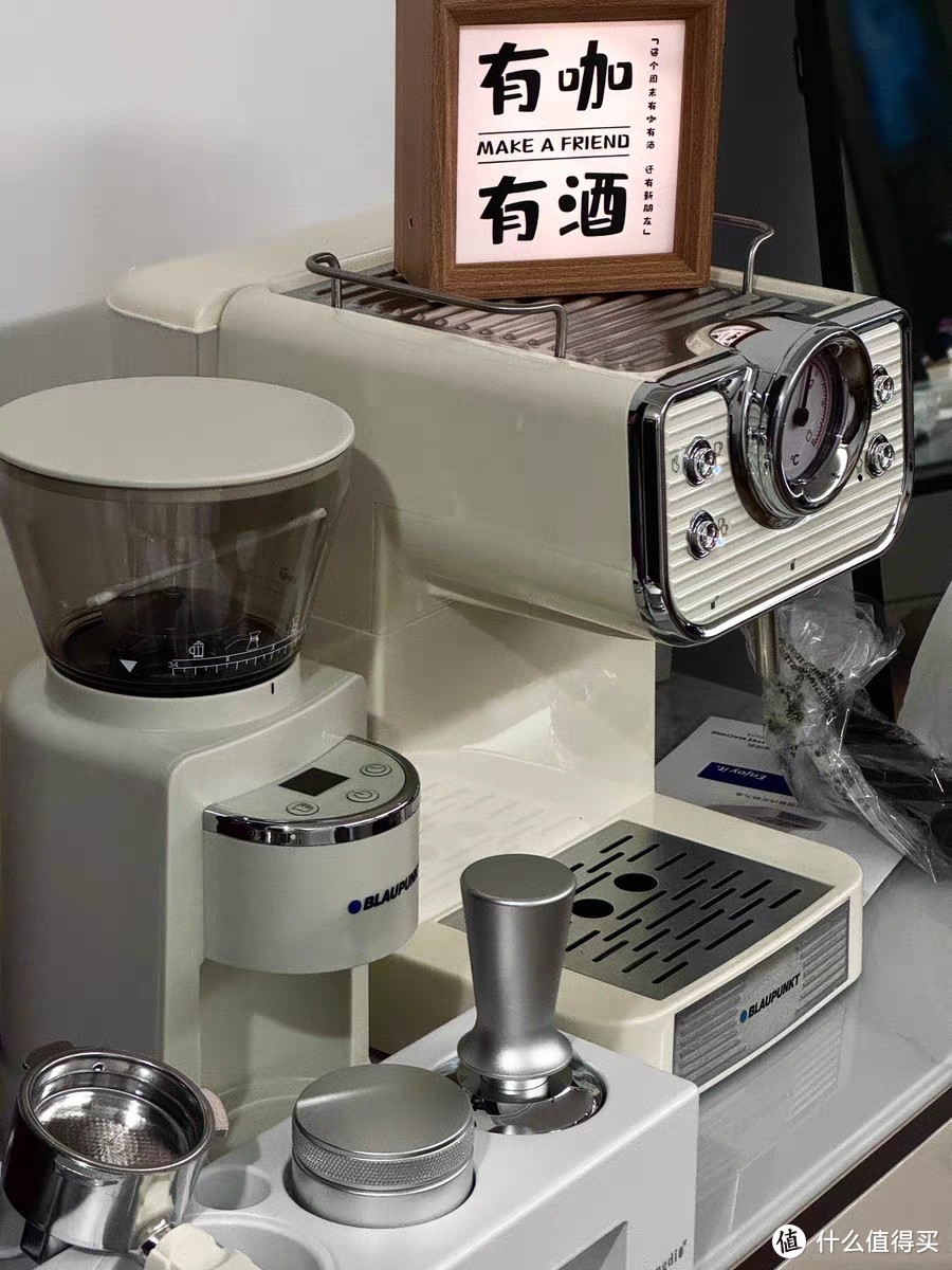 新年礼物德国蓝宝电动磨豆机家用咖啡豆研磨机手冲意式磨粉器MF04