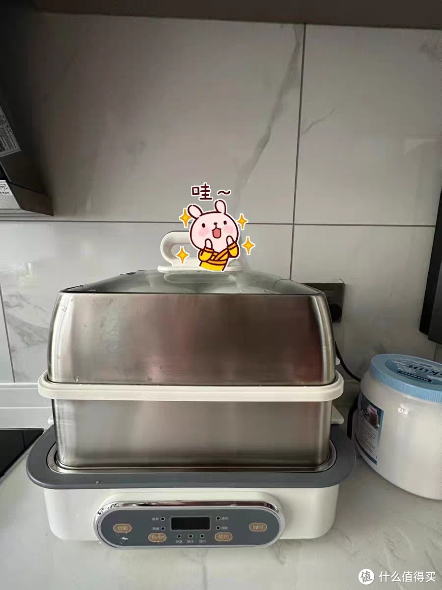 玛士德尔智能不锈钢电蒸锅多功能家用蒸炖一体锅大容量多层蒸汽锅